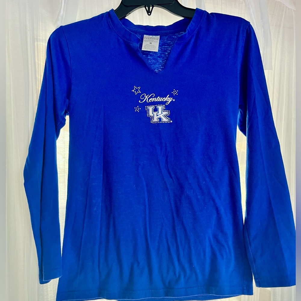 Kentucky Blue Long Sleeve Women's Tee - University of Kentucky
